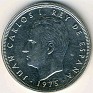 50 Pesetas Spain 1975 KM# 809. Uploaded by Granotius